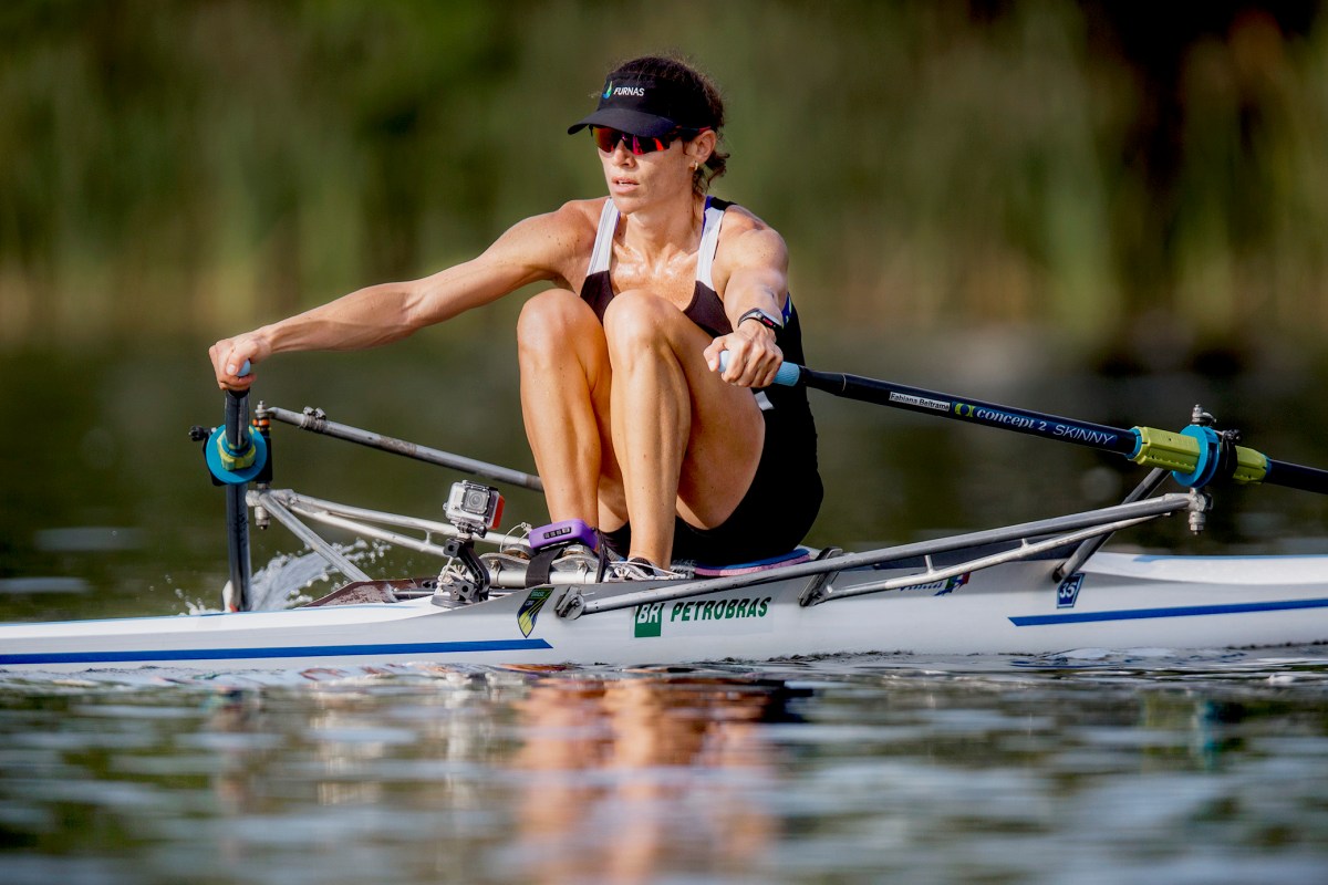 Fabiana Beltrame, remadora do Clube de Regatas Vasco da Gama