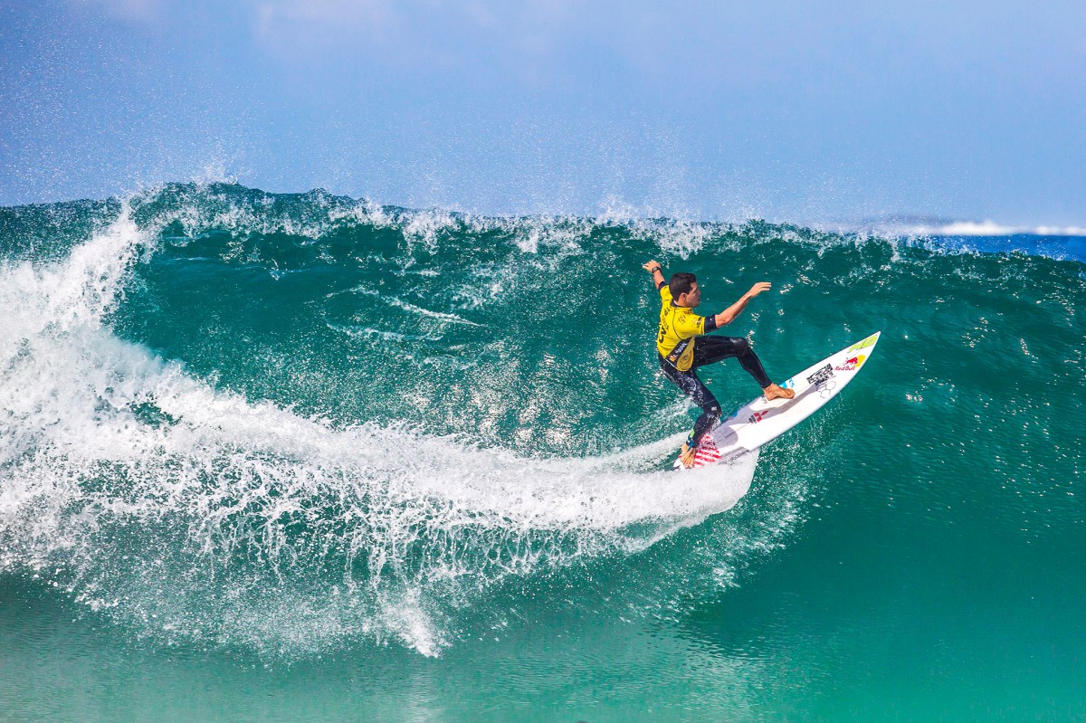 Oi RIo Pro WSL Mundial de Surf 2015 - Adriano de Souza. ©Leandra Benjamin
