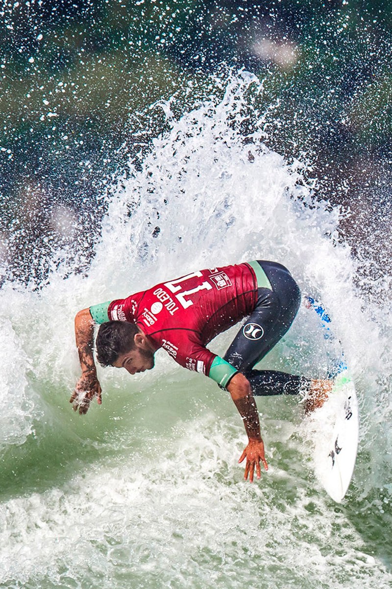 Oi RIo Pro WSL Mundial de Surf 2015 - Filipe Toledo. ©Leandra Benjamin
